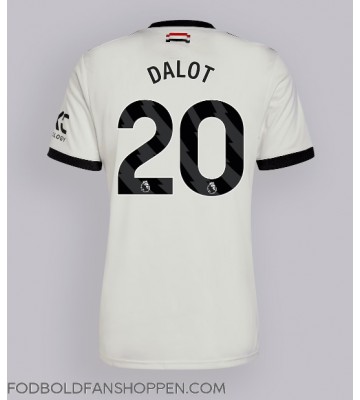 Manchester United Diogo Dalot #20 Tredjetrøje 2024-25 Kortærmet